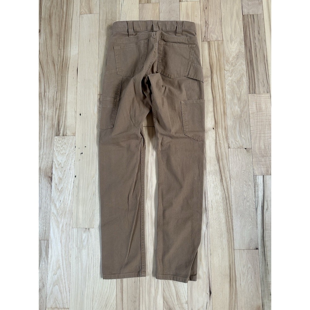 Dovetail Workwear Maven X Pants Women's 0/30 Saddle Brown Slim Canvas Utility - Picture 9 of 9